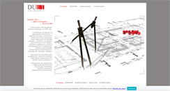 Desktop Screenshot of duet-architekci.com