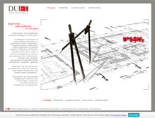 Tablet Screenshot of duet-architekci.com